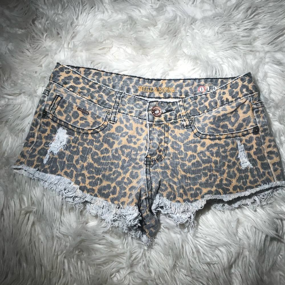Cheetah shorts